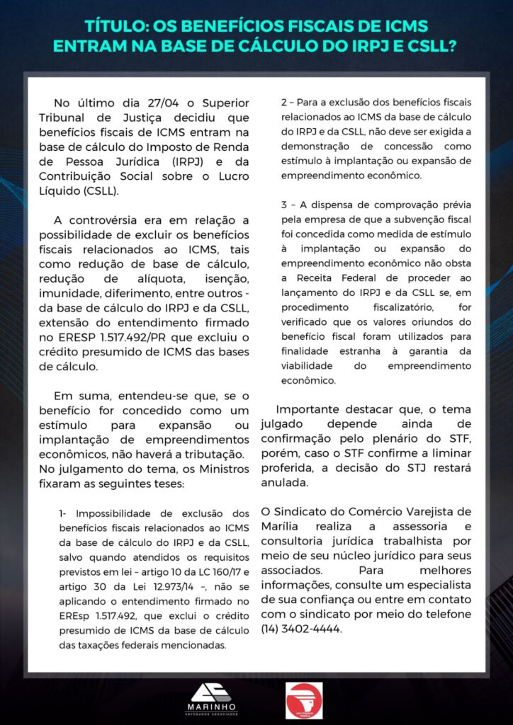 informativo-sincomercio-beneficios-fiscais-ir